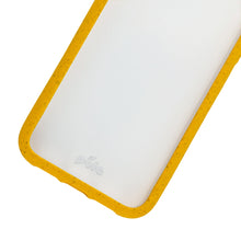 Load image into Gallery viewer, Clear Eco-Friendly iPhone 11 Pro Max Case with Yellow Ridge