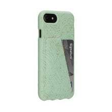 Load image into Gallery viewer, Pela x Ocean Turquoise ME to WE Ripple Effect Eco-Friendly iPhone 6/6s/7/8/SE Wallet Case