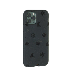 Black (Four Seasons Edition) Eco-Friendly iPhone 11 Pro Case